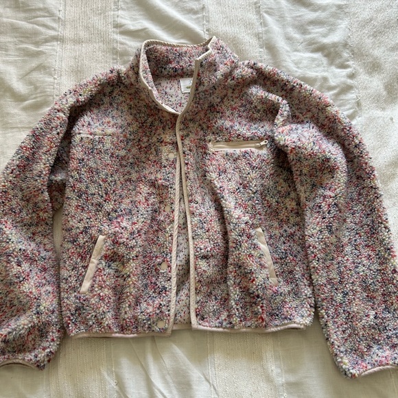 aerie Tops - Offline Aerie confetti Sherpa Jacket